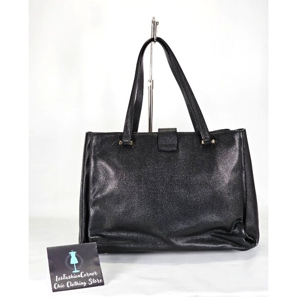 Kate Spade New York Women's Black Leather Lovett Street Palma Tote Bag Large 187 - Picture 5 of 13